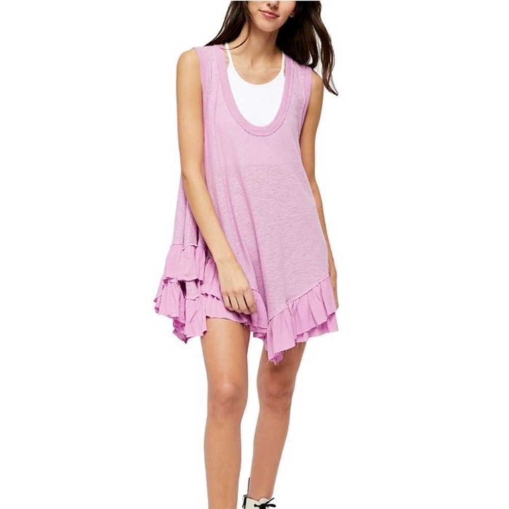 We The Free Pink Tank Tunic/Mini Dress 💕✌️